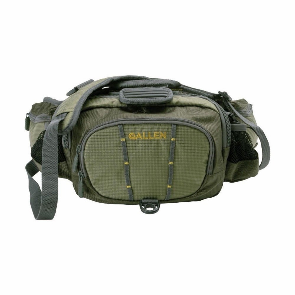Allen Company Eagle River Lumbar Fly Fishing Pack Backpack Storage 2.9L Green